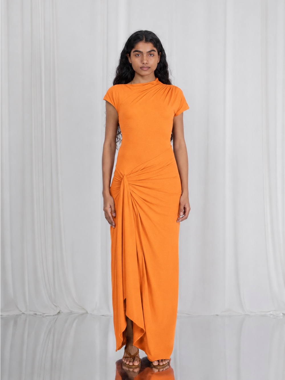 AYM Venus Dress in Orange (Discontinued color)